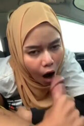 HIJAB Maniak Sotong Crot Di Mulut