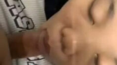 JILBAB Sepong Sampai Crot Mulut