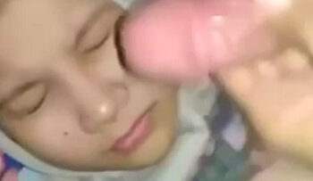 EKSEKUSI Hijab Cantik Crot Muka