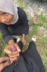 PACAR Ngisep Kontol Di Pinggir Jalan