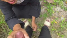 PACAR Ngisep Kontol Di Pinggir Jalan